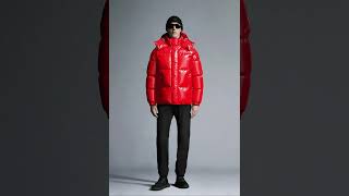 MONCLER Shiny Customizable Vion Short Down Jacket Hooded Men [upl. by Bram]