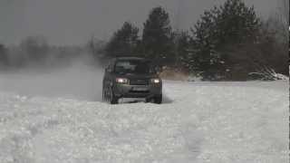 Amazing Subaru Forester impreza Outback Legacy drift in Gaiziunai 20130223 [upl. by Oliva]