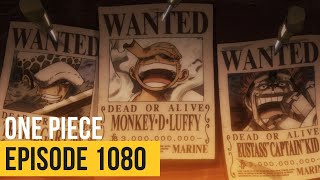 ONE PIECE EPISODE 1080  BOUNTY LUFFY DAN YONKO BAHARU [upl. by Gwen]