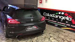 SCIROCCO 20 TSI POP AND BANG COLADANGELO REMAPS [upl. by Lianna]