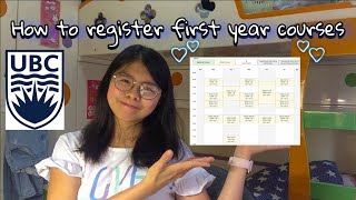 UBC course registration guide  tips and tricks [upl. by Nuhsar776]