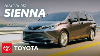 2024 Toyota Sienna Overview  Toyota [upl. by Ace]