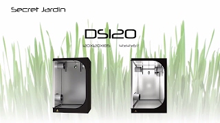 How to set up Secret Jardin grow tent DS120  Product Tutorial [upl. by Odysseus306]