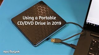 Using a Portable CDDVD Drive in 2019 [upl. by Lewie227]