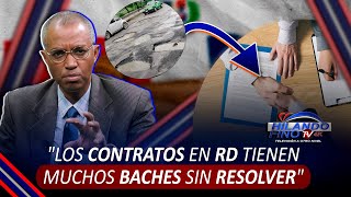 Comunicador Felidonio Rodríguez quotLos contratos en RD tienen muchos baches sin resolverquot [upl. by Eiramyma742]