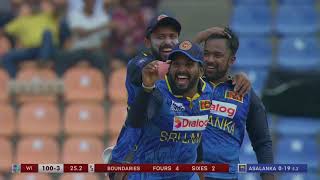 Sri Lanka vs West Indies 1st ODI Highlights  Asalanka 77 Madushka 69  SL Take 10 Lead [upl. by Lucian]