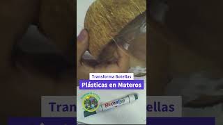 Transforma Botellas Plásticas en Materos [upl. by Vaientina]