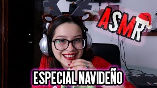 ASMR  ESPECIAL NAVIDEÑO  EXPLOSIÓN DE SONIDOS sonidos de lluvia crujientes coquillosos tapping [upl. by Ecallaw]