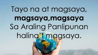 TAYO NANG MAG AP Araling Panlipunan Song Primary [upl. by Eamon]