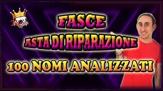 100 NOMI PER L ASTA DI RIPARAZIONE DIVISI PER FASCE E RANKING  TROVI TUTTO SU FANTALAB [upl. by Oab]