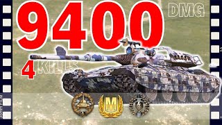 Progetto 65  9400 Dmg 4 Kills • WOT Blitz Best Replay • [upl. by Kurtz910]