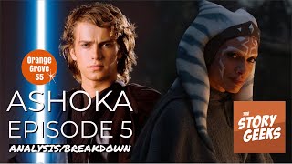 Star Wars AHSOKA Episode 5 AnalysisBreakdown  Story Geeks [upl. by Ailuig738]