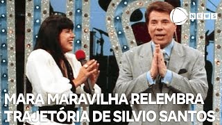 Mara Maravilha se emociona ao lembrar de Silvio Santos [upl. by French959]