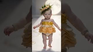 quotBaby Fashion Show Cutest Flower Power Outfits for🌹🌼🌸 BabiesquotBabyFashion2024 FlowerPowerOutfits [upl. by Annehsat]