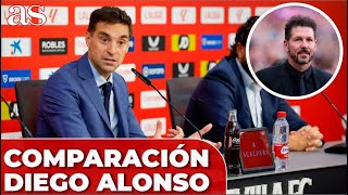 DIEGO ALONSO y su SIMILITUD con SIMEONE [upl. by Titus]