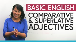 Comparative amp Superlative Adjectives in English Complete Guide [upl. by Gwynne]