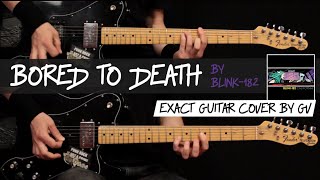 Bored to Death Blink182 guitar cover by GV [upl. by Bettzel]