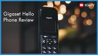 Gigaset Hello Phone Review  liGocouk [upl. by Eiramrefinnej786]