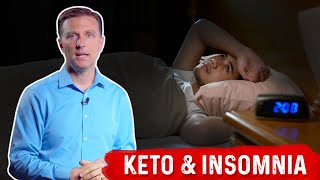 Insomnia on Keto Explained By DrBerg [upl. by Levy]