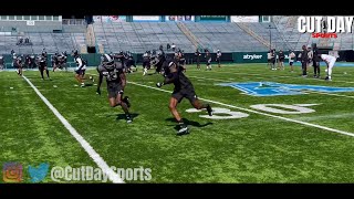 HBCU Legacy Bowl Practice Day 1 Highlights  Team Robinson  College Football [upl. by Vladimar]