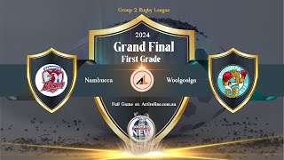 First Grade Nambucca Roosters  VS  Woolgoolga Grand Final 2024 [upl. by Eirolav]