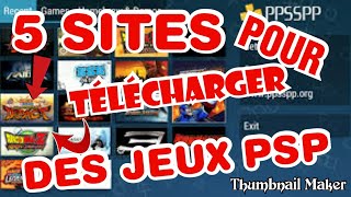 TUTO5 SITES POUR TÉLÉCHARGER DES JEUX PSP [upl. by Holton187]