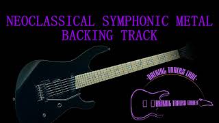 Neoclassical  Symphonic Metal Backing Track in Ab minor BACKING TRACKS CAVE [upl. by Arammahs185]