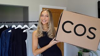 NEW IN COS TRY ON HAUL amp TRANSITIONAL CLASSIC OUTFITS [upl. by Clemens]