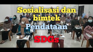 Bimtek pendataan SDGs Desa 2021  Giat Desa [upl. by Adnalor39]