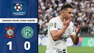 Corinthians 1x0 Guarani  Melhores Momentos  Paulistão 2024  REACT [upl. by Mickie40]