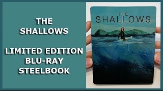 THE SHALLOWS  LIMITED BLURAY STEELBOOK UNBOXING [upl. by Monreal]