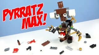 LEGO Mixels Series 8 Pyrratz Max PDF Instructions Build [upl. by Aisenat703]