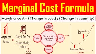 Marginal Cost  Definition Meaning Calculation Formula Explained [upl. by Nnylirret]