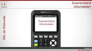 TI84 Plus CET Examenstand Uit [upl. by Ailedo]