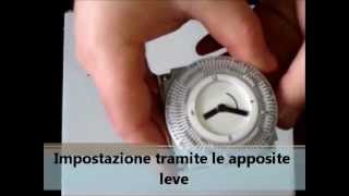 Timer programmabile settimanalegiornaliero alimentato batteria 15 [upl. by Aranat253]