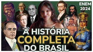 TODA A HISTÓRIA DO ENEM  REVISÃO Débora Aladim [upl. by Thorlie]