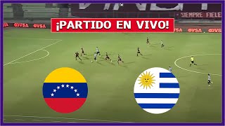 🔴 VENEZUELA vs URUGUAY EN VIVO ⚽ ¿JUEGA RONDÓN  ELIMINATORIAS 2026  LA SECTA DEPORTIVA [upl. by Pier773]