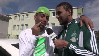 Les frères Aubameyang une interview de la street [upl. by Yhtommit723]