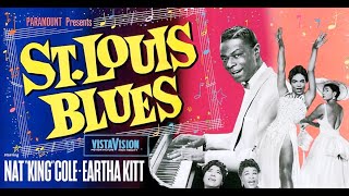 St Louis Blues 1958 Full Movie Nat King Cole  Eartha Kitt [upl. by Avilys318]