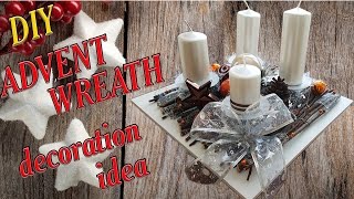 DIY  How to decorate advent wreath [upl. by Adelia]