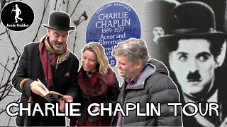 Charlie Chaplin London Walking Tour with his Grandchildren Kiera and Spencer Chaplin [upl. by Hachmin]