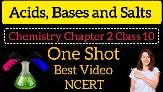 Class 10 CBSE  Chapter 2 Acids Bases and Salts Chemistry Full Chapter in One Shot [upl. by Jea]