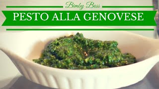 Pesto alla Genovese  Bimby TM6  TM5 TM31  Thermomix [upl. by Mya]