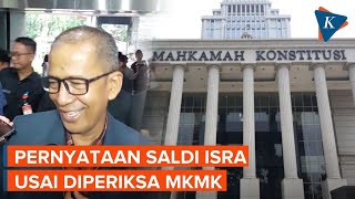 Tawa Saldi Isra soal MK yang Dijuluki “Mahkamah Keluarga” [upl. by Estevan884]