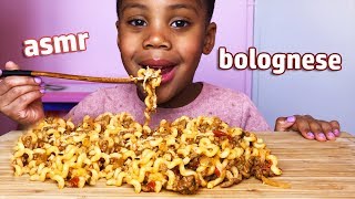 ASMR BOLOGNESE FUSILLI LUNGHI BUCATI┃bon à sen lécher les doigts 🤤 [upl. by Onimixam82]