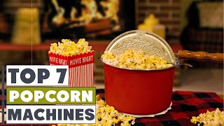 7 MustHave Popcorn Machines for Home Theater Bliss [upl. by Lectra]