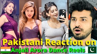 Anjali Arora Dance REELS  REACTION [upl. by Asikal]