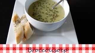 Broccolisoep  Recept  Koken met Marielle [upl. by Howlyn806]