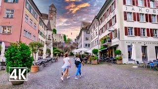 RapperswilJona Switzerland 🇨🇭 the city of roses on the upper part of Lake Zurich [upl. by Peltz]