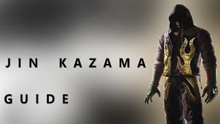 Jin Kazama Guide Tekken Tag 2 [upl. by Calie201]